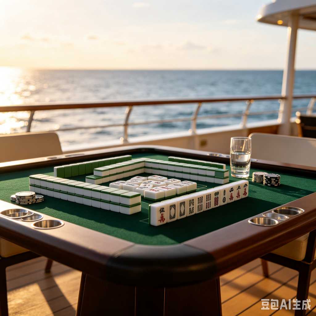 glossy mahjong tiles